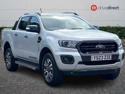 Silver Used 2023 Ford Ranger Wildtrack Pickup | £25,851
