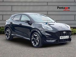 Black Used 2025 Ford Puma Gen-E ST-Line X SUV | £23,995 (Expensive)