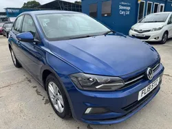 Blue Used 2019 VW Polo SE Hatchback | £8,895 (Fair price)