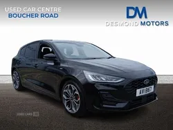 Black Used 2025 Ford Focus ST-Line X Hatchback | £27,489
