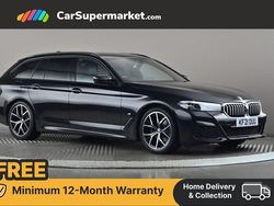 Black Used 2021 BMW 520 M Sport Estate | £22,197 (Good price)