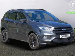 Grey Used 2018 Ford Kuga ST-Line X SUV | £13,599 (Fair price)