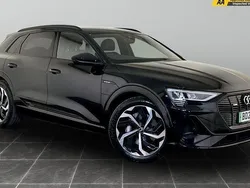 Black Used 2022 Audi e-tron Black Edition SUV | £23,295 (Good price)