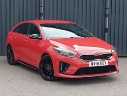 Red Used 2019 Kia ProCeed Hatchback | £16,498 (Fair price)