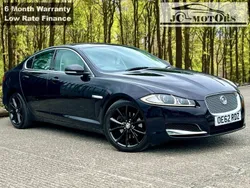 Black Used 2013 Jaguar XF Premium Luxury Sedan | £9,750 (Fair price)