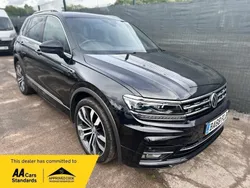 Black Used 2019 VW Tiguan R-line SUV | £16,295 (Good price)