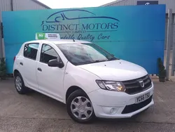 White Used 2016 Dacia Sandero Ambiance Hatchback | £5,289 (Fair price)