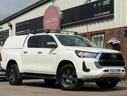 White Used 2021 Toyota HiLux Pickup | £17,990 (Super price)