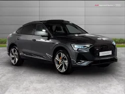 Grey Used 2022 Audi e-tron Sportback Advanced SUV | £34,999