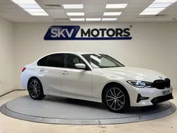 White Used 2021 BMW 330e Sport Line Sedan | £20,177 (Good price)
