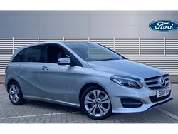 Silver Used 2017 Mercedes B180 Premium Plus MPV | £12,764 (Fair price)