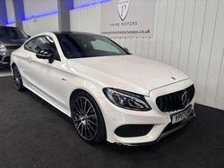 White Used 2017 Mercedes C43 AMG Premium Plus Coupe | £23,749 (Good price)