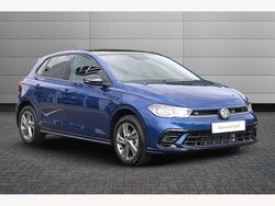 Reef blue Used 2025 VW Polo R-line Hatchback | £22,495 (Fair price)