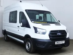 White Used 2022 Ford Transit Van | £21,990 (Expensive)