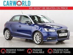Blue Used 2017 Audi A1 Sportback S-Line Hatchback | £8,990 (Fair price)