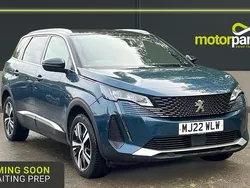 Blue Used 2022 Peugeot 5008 GTi MPV | £18,695 (Fair price)