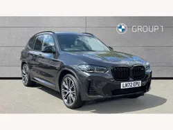 Grey Used 2022 BMW X3 M Sport SUV | £47,990 (Fair price)