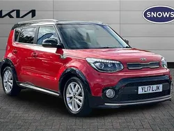 Red Used 2017 Kia Soul 2 SUV | £9,595 (Fair price)
