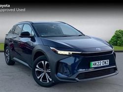 Blue Used 2022 Toyota bZ4X SUV | £19,887 (Good price)