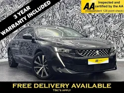 Black Used 2020 Peugeot 508 GT-line Hatchback | £13,595 (Fair price)