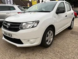 White Used 2014 Dacia Sandero Ambiance Hatchback | £4,250 (Fair price)
