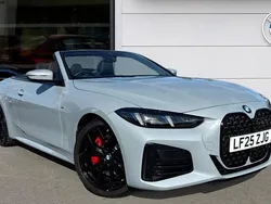 Grey New 2025 BMW 420 M Sport Cabriolet | £49,311 (Expensive)