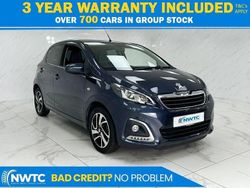 Blue Used 2018 Peugeot 108 Allure Hatchback | £5,795 (Good price)