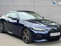 Blue Used 2025 BMW 420 M Sport Coupe | £39,251 (Good price)