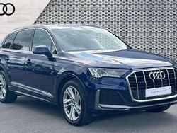 Blue Used 2023 Audi Q7 Black Edition SUV | £45,525 (Fair price)