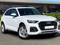 White Used 2025 Audi Q5 S-Line SUV | £40,990 (Fair price)
