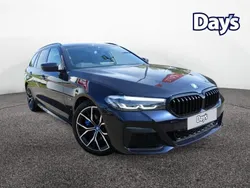 Black Used 2022 BMW 530e M Sport Estate | £22,495 (Good price)