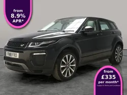 Black Used 2018 Land Rover Range Rover evoque HSE Dynamic SUV | £18,221 (Fair price)