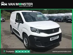 White Used 2021 Peugeot Partner MPV | £8,499 (Fair price)