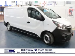 White Used 2019 Vauxhall Vivaro Van | £6,760 (Good price)