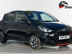 Black Used 2022 Hyundai i10 N Line Hatchback | £11,549 (Fair price)