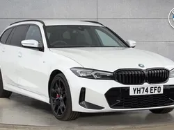 White Used 2024 BMW 330e M Sport Estate | £41,500 (A bit pricey)