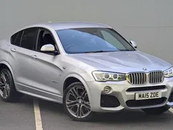 Silver Used 2015 BMW X4 M Sport SUV | £12,995 (Fair price)