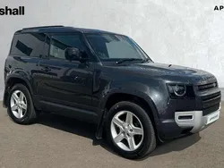 Premium metallic carpathian grey Used 2023 Land Rover Defender SE SUV | £49,236 (Fair price)