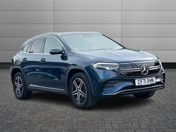 Blue Used 2022 Mercedes EQA250 AMG line SUV | £20,790 (Fair price)