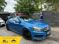 Blue Used 2015 Mercedes A200 AMG Hatchback | £5,950 (Fair price)
