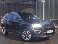 Black Used 2019 Jeep Compass Limited SUV | £11,998 (Fair price)