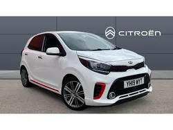 White Used 2019 Kia Picanto GT-Line Hatchback | £10,061 (Fair price)