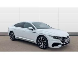 White Used 2018 VW Arteon R-line Hatchback | £16,188 (Fair price)