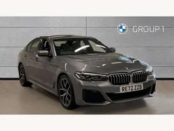 Grey Used 2022 BMW 530 M Sport Sedan | £33,595 (Fair price)