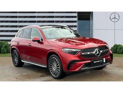 Red Used 2023 Mercedes GLC300e AMG Line Premium Plus SUV | £42,886 (Expensive)