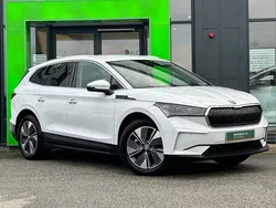 White Used 2024 Skoda Enyaq iV Suite SUV | £36,000 (Expensive)