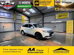 White Used 2016 Mitsubishi Outlander SUV | £2,495