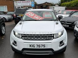 White Used 2012 Land Rover Range Rover evoque Pure Coupe | £7,995 (A bit pricey)