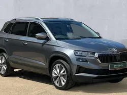 Graphite grey metallic Used 2024 Skoda Karoq SE L SUV | £25,598 (Fair price)