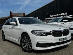 White Used 2019 BMW 530 Comfort Edition Estate | £15,600 (Super price)